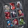 Marvel Rivals Unisex Adult Character Grid Heather T-Shirt