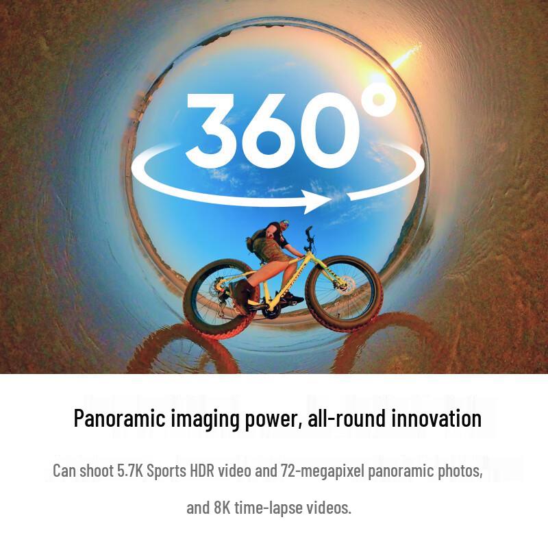 Insta360 X3 5.7K 360 Панорамная экшн-камера (Китайская версия)