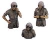 Royal Model Modern Israel Defense Forces Tank Crew Set 1973 Resin Kit RM931 1/35 3-piece