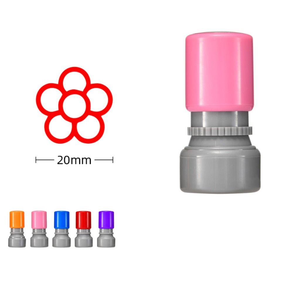 DIY Drawing Toy Star Grading Stamp Self Inking Teacher Review Stamp Primary School