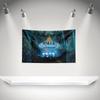 E-Entombeds Флаг Рок-музыкальная группа Баннер HD Печать Гобелен Выставка, Фанаты музыкальной группы, Декор гаража