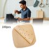 Air 100pcs Square Fryer Paper Disposable Non Stick Bake Steamer Liner Parchment