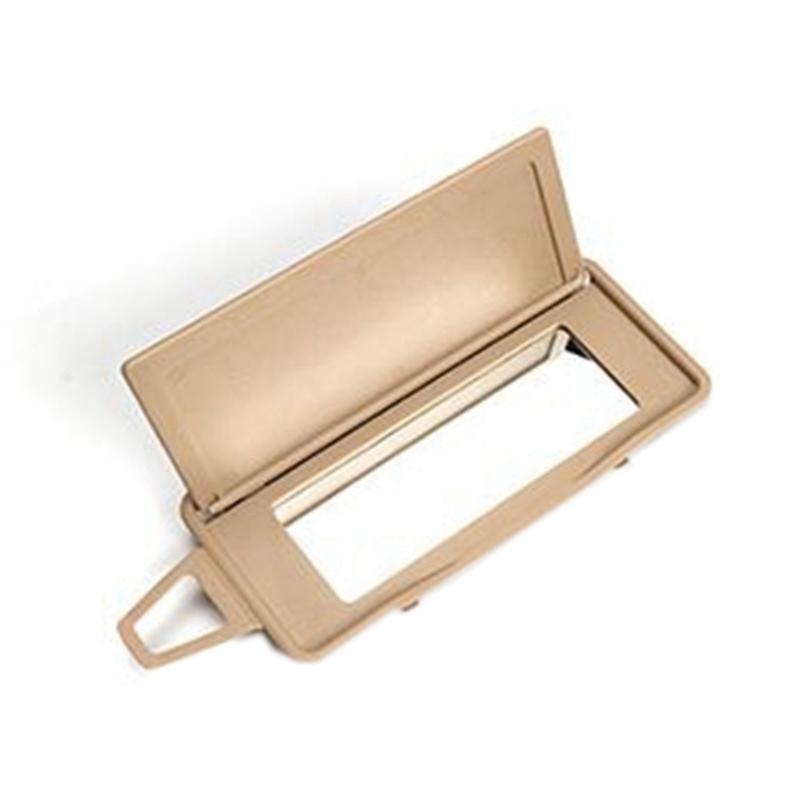 Car Sun Visor Guard Sun Visor Rearview Mirror Cover Replacement For Mercedes-Benz S-Classw220 1998-2005 Beige Left&Right