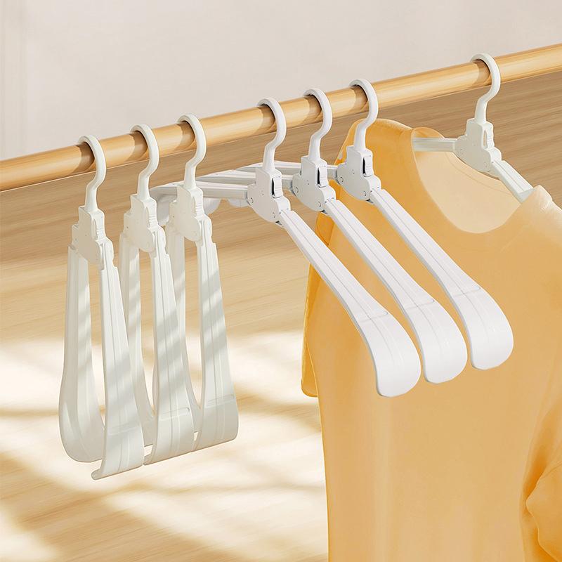 10/5/1Pcs Portable Folding Clothes Hangers Travel Accessories Foldable Clothes Drying Rack For Travel Business Trip Pants