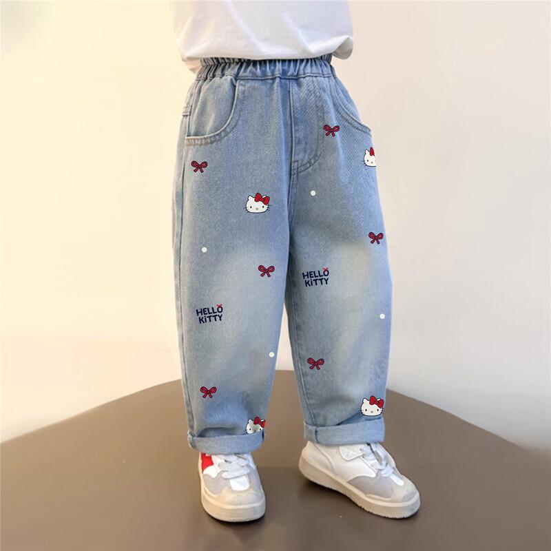 Hello Kitty Женские ретро-джинсы скинни