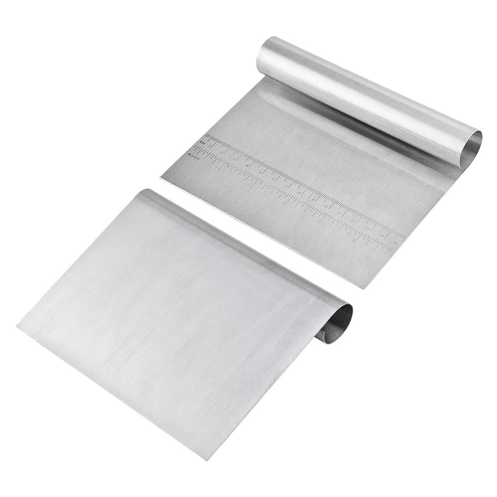 Бытовой скребок для теста из нержавеющей стали, резак для украшения торта, инструменты для выпечки, кондитерских изделий