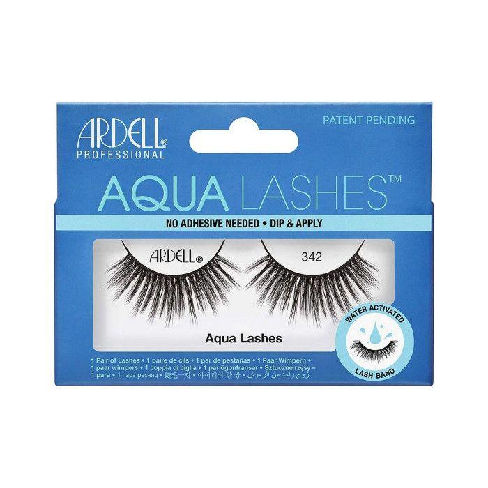 Накладные ресницы - Ardell - Aqua Lashes 342 - Черные - Быстрое нанесение - Без клея