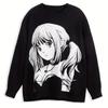 Japanese Anime Girl Pullover
