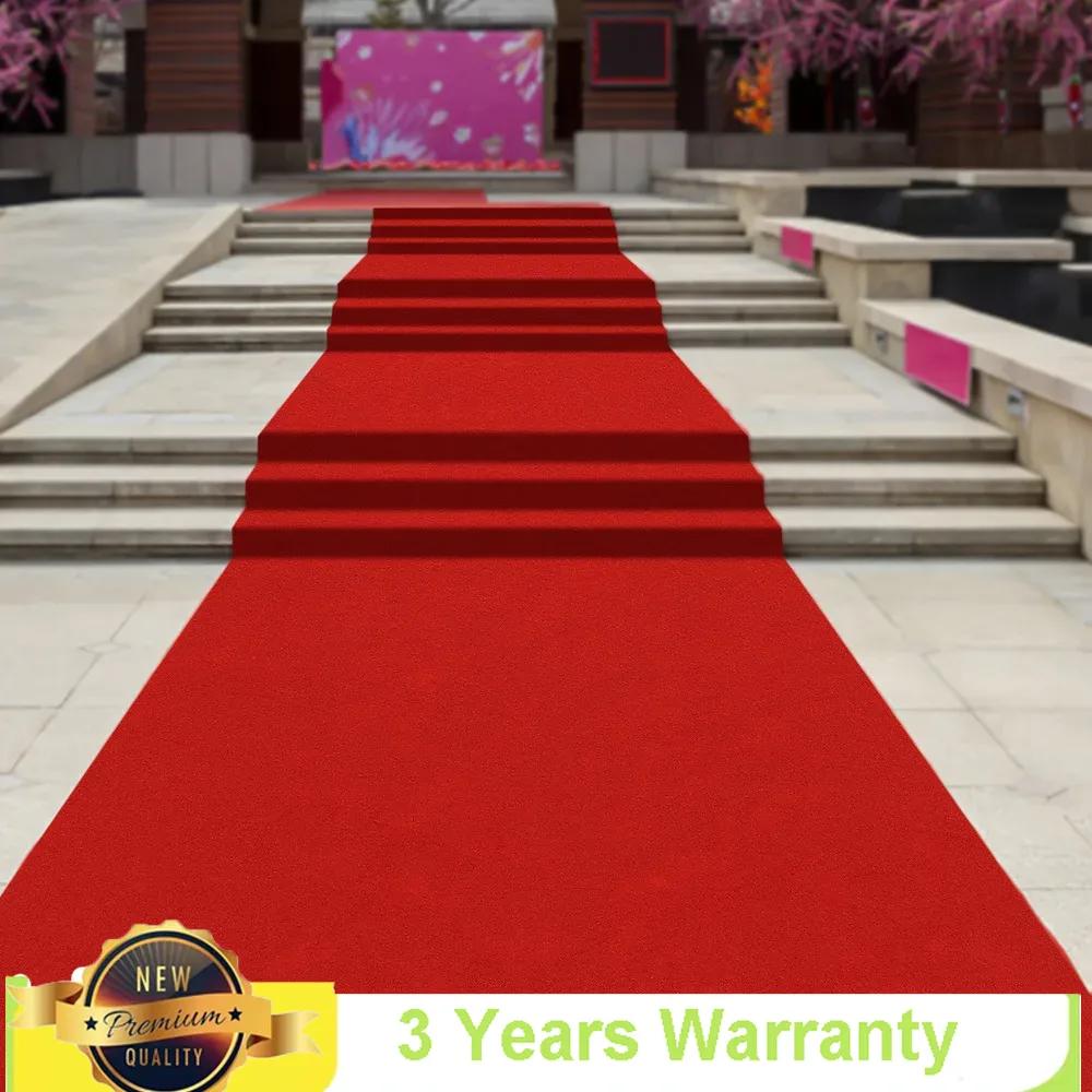 Ковровая дорожка Bymaocar 33*3 фута 360 г/м² Толстое полиэфирное волокно Дорожка для прохода Нескользящий коврик-дорожка для свадебной церемонии и декора вечеринки