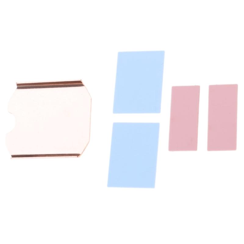 Heatsink Cooling Copper Sheet Thermal Conductivity Wafer Cooler Plate Copper Shim Thermal Pads for Steam-Deck 2230 SN740