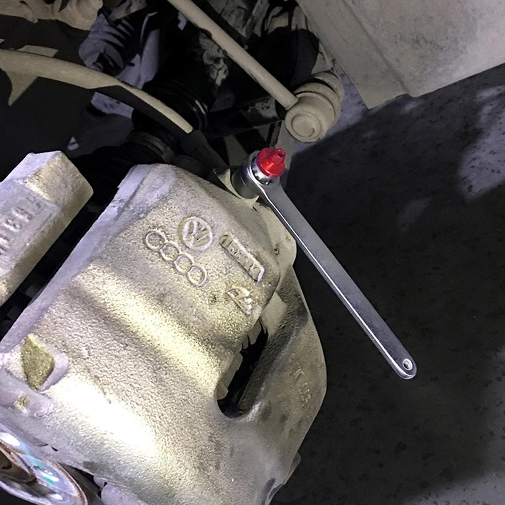 Мини 11 мм тормозная жидкость сцепления - прокачка 12-гранный ключ для прокачки тормозов и гидравлических систем сцепления 12,1 см/4,8 дюйма