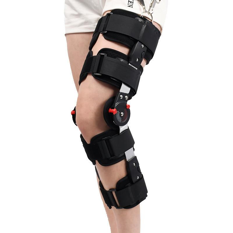 New Adjustable Knee Joint Fixation Brace Lower Limb Surgery Fixed Protective Gear Leg Ligament Support Rehabilitation Trainer