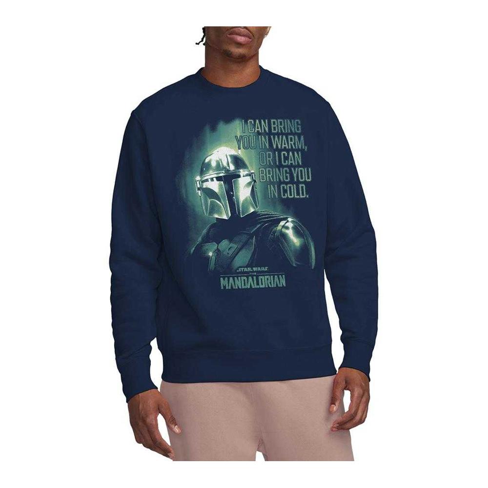 Star Wars: The Mandalorian Unisex Adult Bring You In Cold Quote Sweatshirt