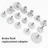 1PCS for Manual Pneumatic Brake Fluid Bleeder Brake Power Fluid Bleeding Automotive Master Cylinder Brake Bleeder Cap Adapter