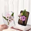 Акриловая фоторамка Yousheng, ваза для цветов, украшение, прозрачный держатель для вазы с цветочными растениями, центральный элемент для домашнего офиса, обеденного стола, украшение для рабочего стола