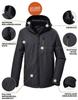 Куртка Killtec functional jacket waterproof windproof 00238 темный антрацит