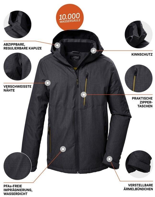 Куртка Killtec functional jacket waterproof windproof 00238 темный антрацит