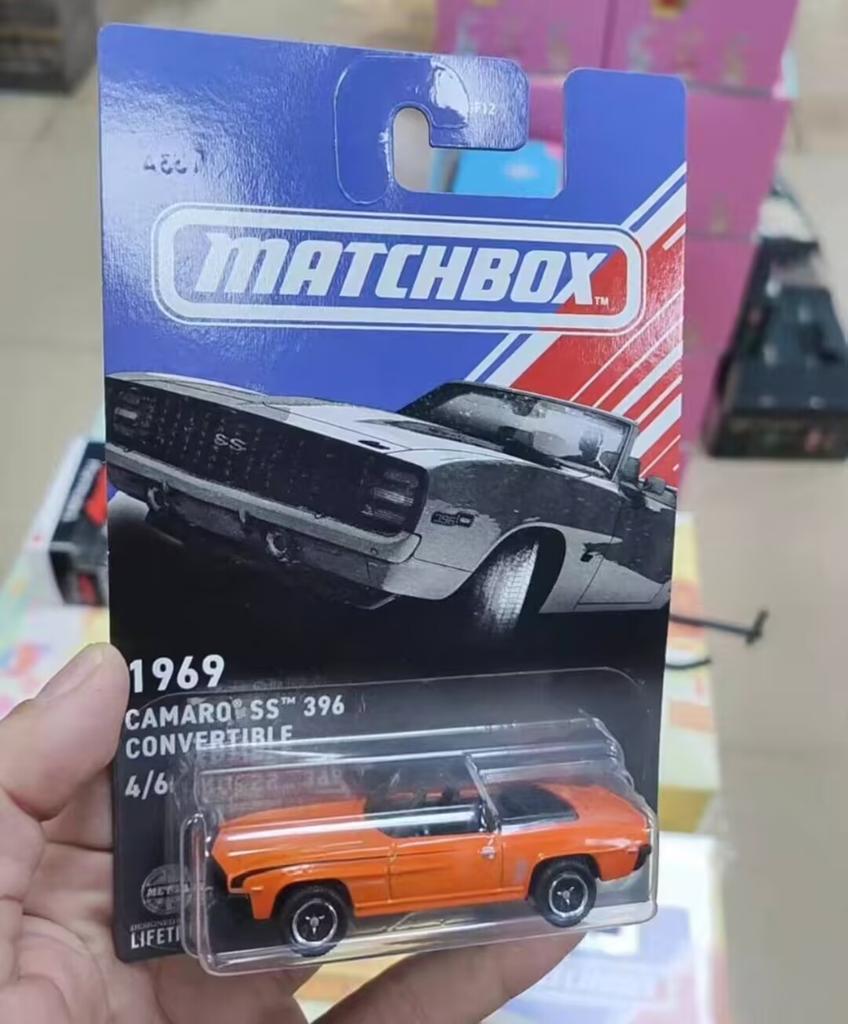 В наличии Набор Matchbox GGF12D Muscle Cars Chevrolet Ford Cadillac Volkswagen 1:64 Литые металлические модели транспортных средств Игрушка Праздничный подарок