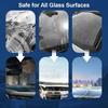Anti-Glare 150ml Car Glass Oil Film Remover Paste Glass Coating Cleaning Agent Waterproof Glass Window Cleaner Cream With Sponge