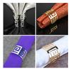 Stainless Steel Napkin Rings for Table Decoration Hollow Pattern Round Napkin Rings