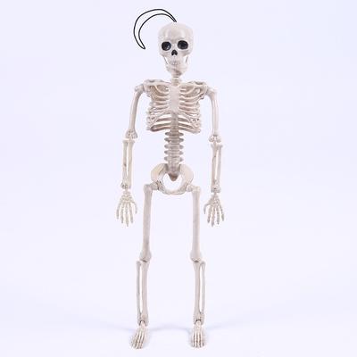 Posable Скелет Хэллоуин Декор Страшный человек Кость Жуткое украшение для вечеринки