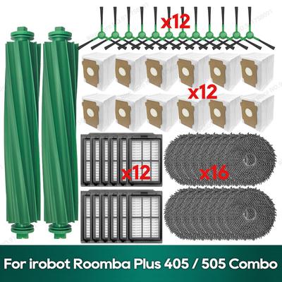Совместимо для irobot Roomba Plus 405 / 505 Combo Запасные части Аксессуары Тряпка для швабры Пылесборник