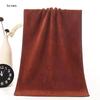 China Hot Selling Microfiber Hand Towel Woven Gift Towel Bathroom Body Hair Dry Towel Solid Color Face Towel for Spa Beaut