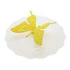 Butterfly Silicone Leakproof Coffee Suction Lid Cap Airtight Seal Cup Cover