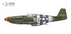 Пластиковая модель самолета ВВС США Mustang от Alma Hobby ADL70041, литая, цветная, 1/72 P-51B