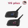 Neutral V6Plus Bluetooth Motorcycle Helmet Earphones - Noise-Cancelling, Waterproof, and Ideal for Cycling and Intercom Use.