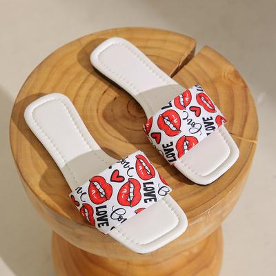 Летние роскошные сандалии, модные тапочки, женская обувь на плоской подошве, коричневая большая дизайнерская обувь, женская роскошная обувь, 2024 Zapatos De Mujer