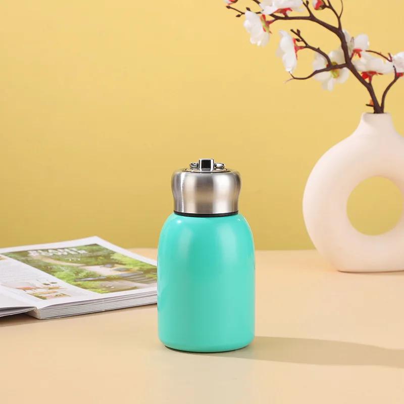 300 мл кружка из нержавеющей стали портативная мини-термос с изоляцией для путешествий и кемпинга в подарок