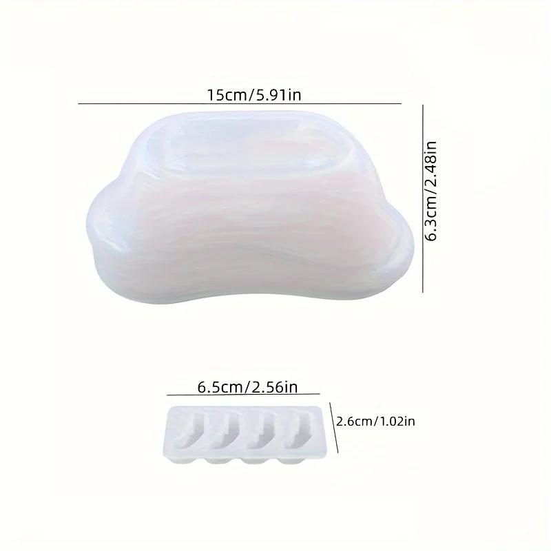 Top Quality Silicone Bathtub Candle Jar and Wax Storage Box Resin Mold - DIY Aromatherapy and Jewelry Container for Home Decor