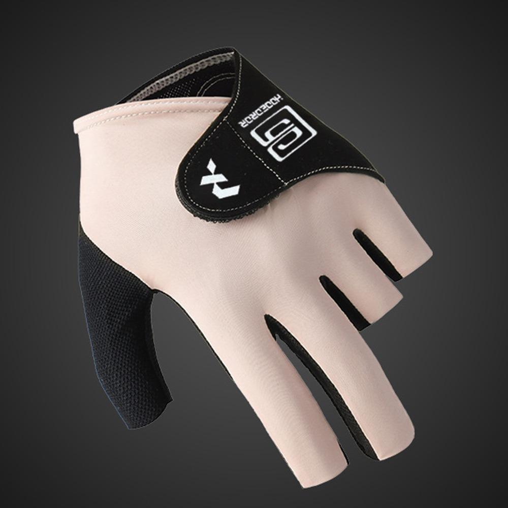 Бильярдная перчатка для левой руки, нескользящая, для тренировок по бильярду, перчатка с полупальцами, фитнес-аксессуары