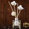 Oil Diffusers with Natural Sticks, Glass Bottle and Scented Oil 50ML