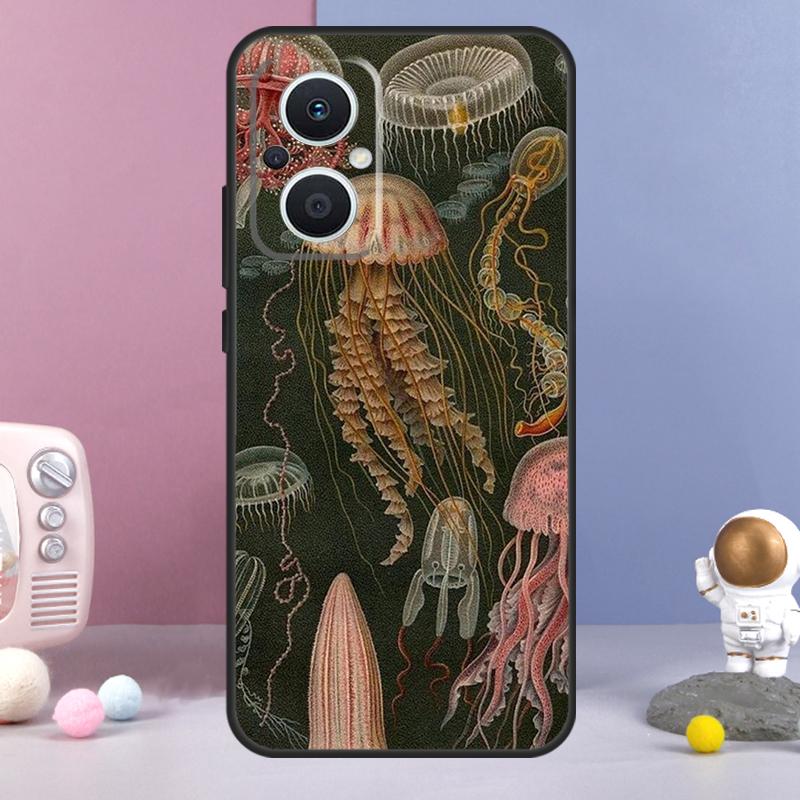 Чехол 'Волшебная Медуза' для OPPO Reno 13 F 11F 12F 14F 10 11 12 14 Pro 7 8 Lite Чехол OPPO Find X6 X5 X8 X9 Pro