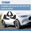 Защитные крылья Брызговики Колесные арки Аксессуары Черные для Honda ZR-V ZRV -2025 Автомобильные брызговики
