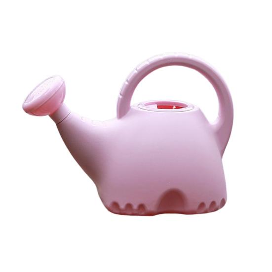 1.5L Watering Can Cartoon Elephant Watering Can Kids Watering Bottle with Removable Shower Head for Bonsai Trees Home Office Desktop Plants
