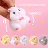 Флоковые Куклы Снятие Стресса Толстый Молочный Аниме Хомяк Капсульные Игрушки Гашапон Игрушки Капсульный Хомяк Гашапон Хомяк