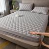Polyester Bed Cover With Solid Color Design For Bed Protects Mattress And Prevents Dust
