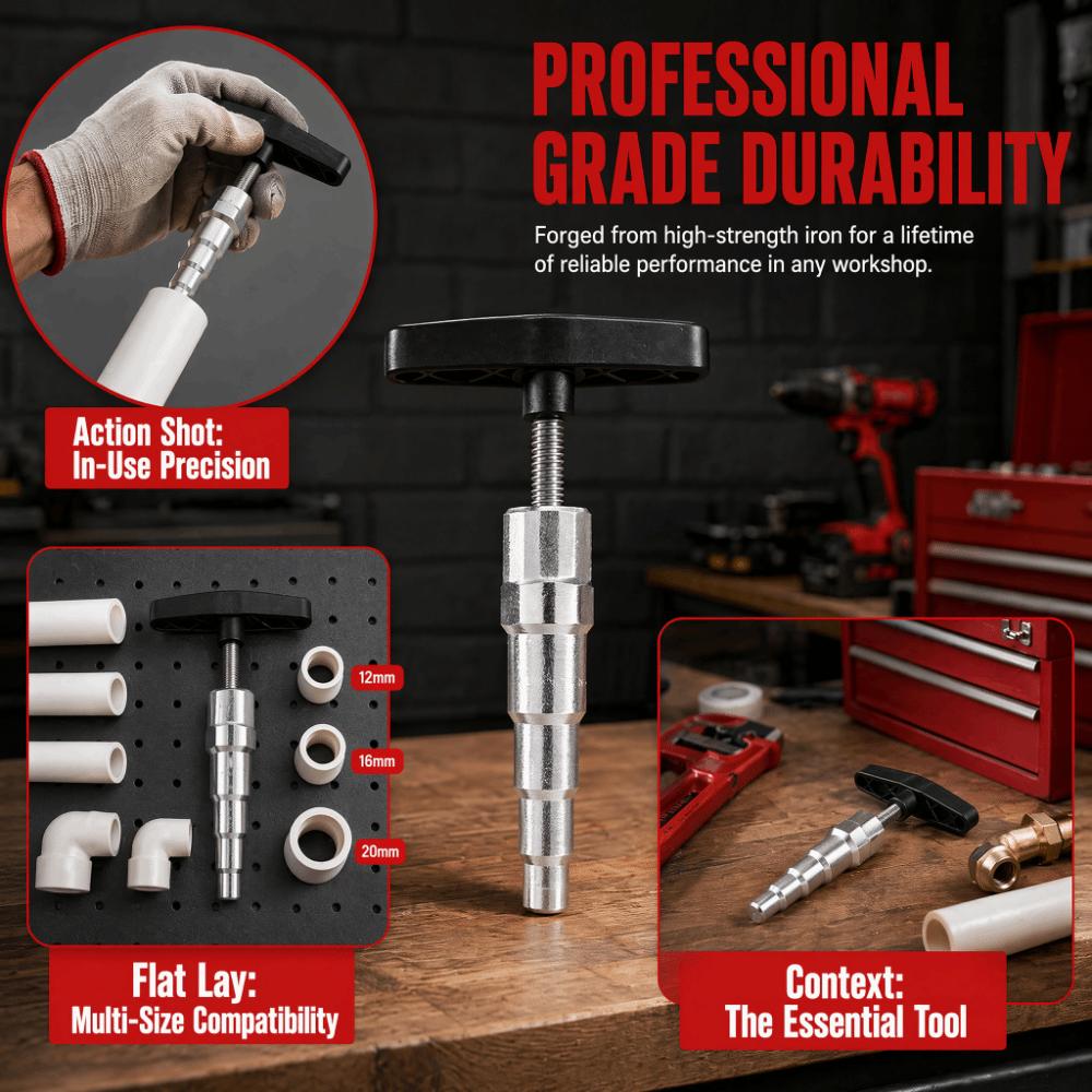 16-32mm Aluminum Plastic Pipe Rounder Manual Metal Enlarged Tool Manual Tube Expanders for PVC PPR