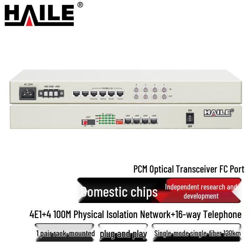 HAILE Multi-Service PCM Optical Transceiver