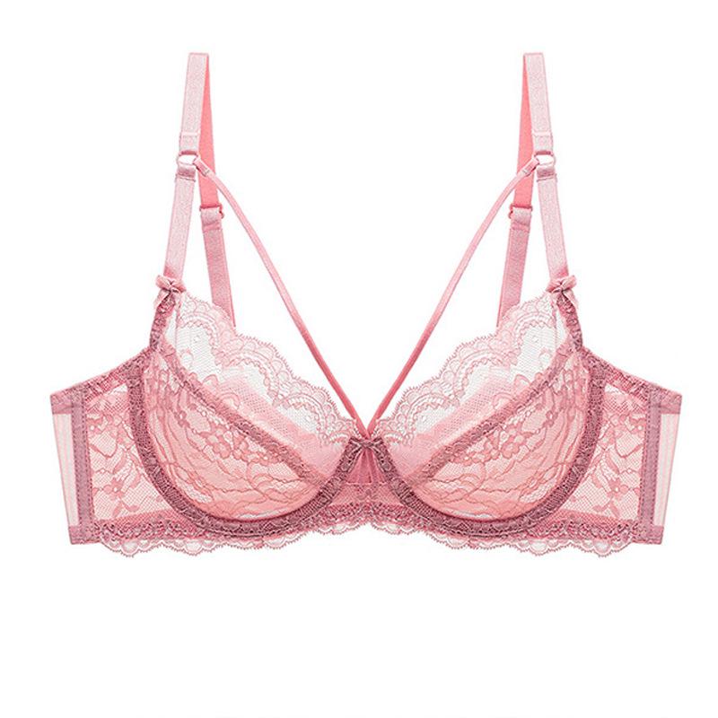 Дышащий Кружевной Бюстгальтер и Трусики с Низкой Талией: Стиль для большой груди