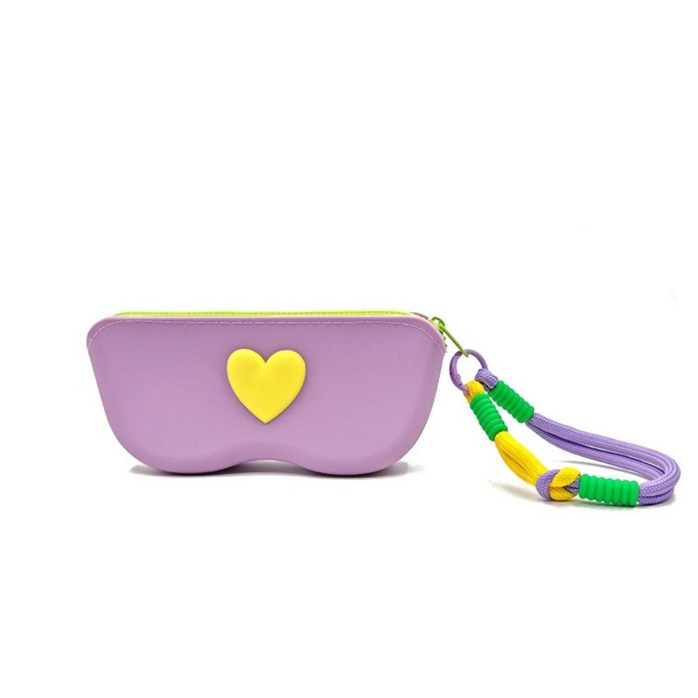 Waterproof Silicone Glasses Case Dustproof Storage Bag Fashion Sunglasses Pouch for Girls