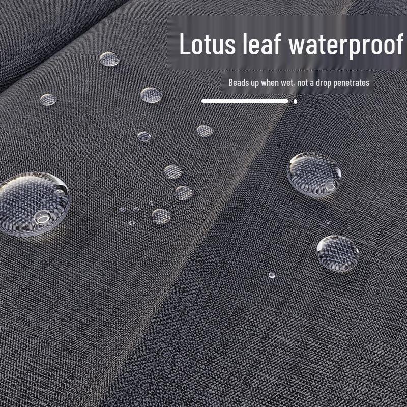 Ansha Magnetic Folding Shower Curtain with Adjustable Rod