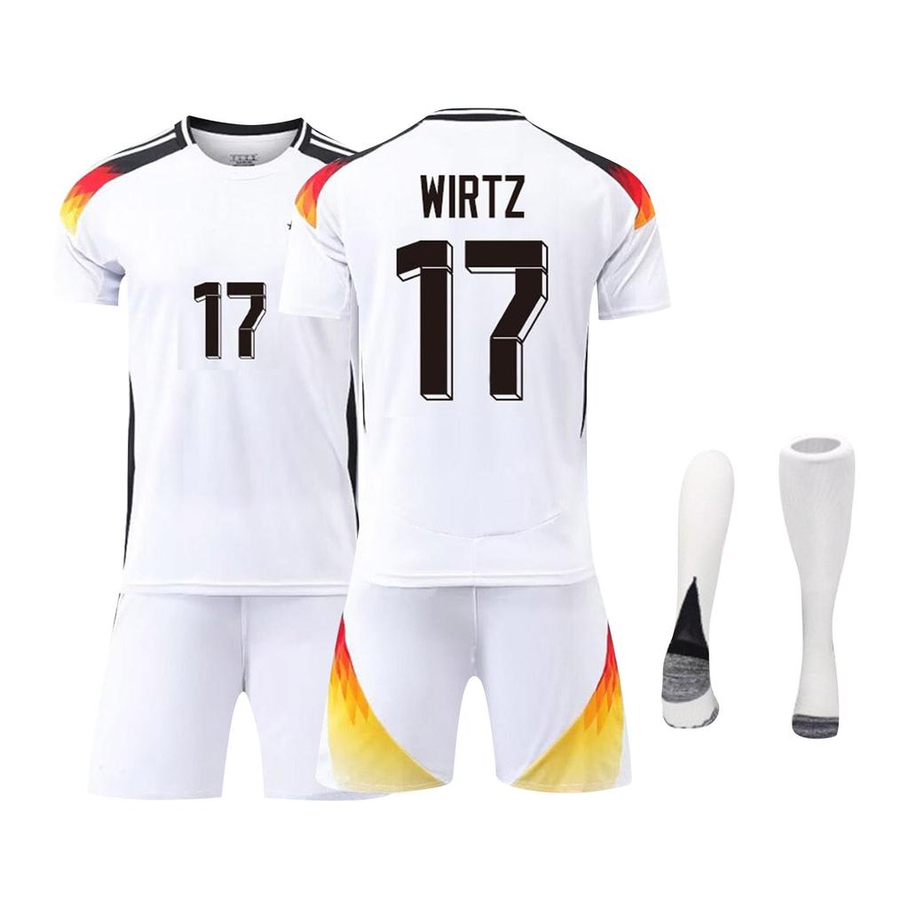 2425England Away Jerseys Sports Team Uniform Set Football Training Suit Set