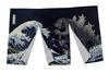 Forkart Godzilla Noren Views of Mount Large Navy Blue Curtain, Thirty-six Fuji, Monsters,