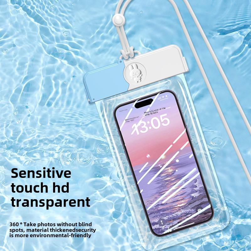 Водонепроницаемый чехол для мобильного телефона с сенсорным экраном для плавания и дайвинга