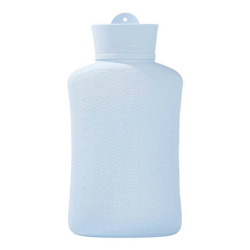 Silicone Hot Water Bottle 1L - Large, Dual Use for Heating and Cooling