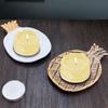 Resin Storage Tray Decorative Trays Pineapple Shape Jewelry Pallet Fruit Snack Dish Candles Storage Organizer Home Decor Bowl